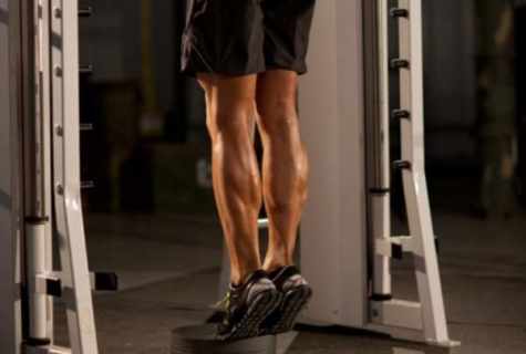 How to reduce muscles of calves standing