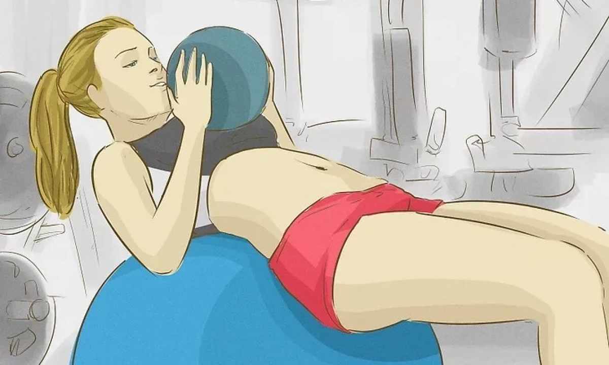 How to gather in the stomach and sides after the delivery