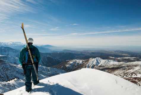 What is necessary for the mountain skier