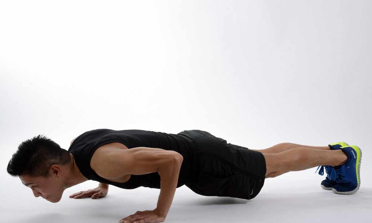 As it is correct to do push-ups from the floor