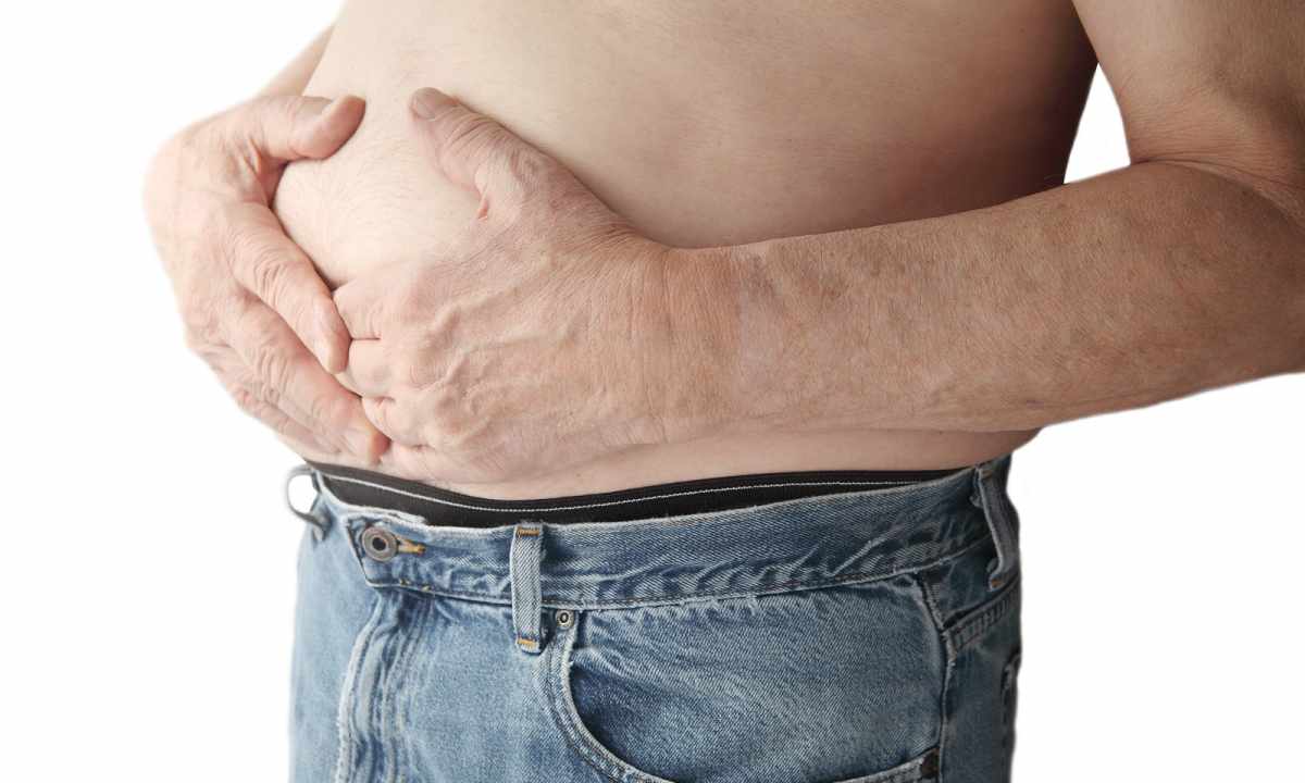 How to reduce the stomach to the man