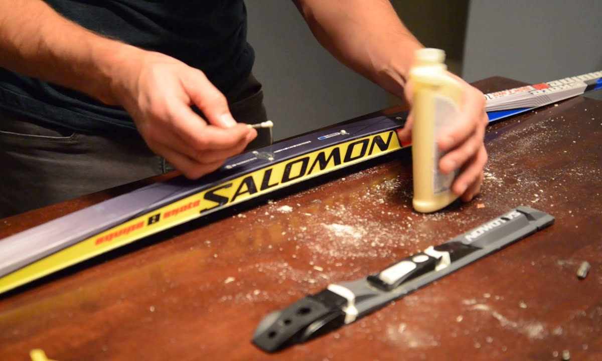 How to fix the semifixed binding to skis