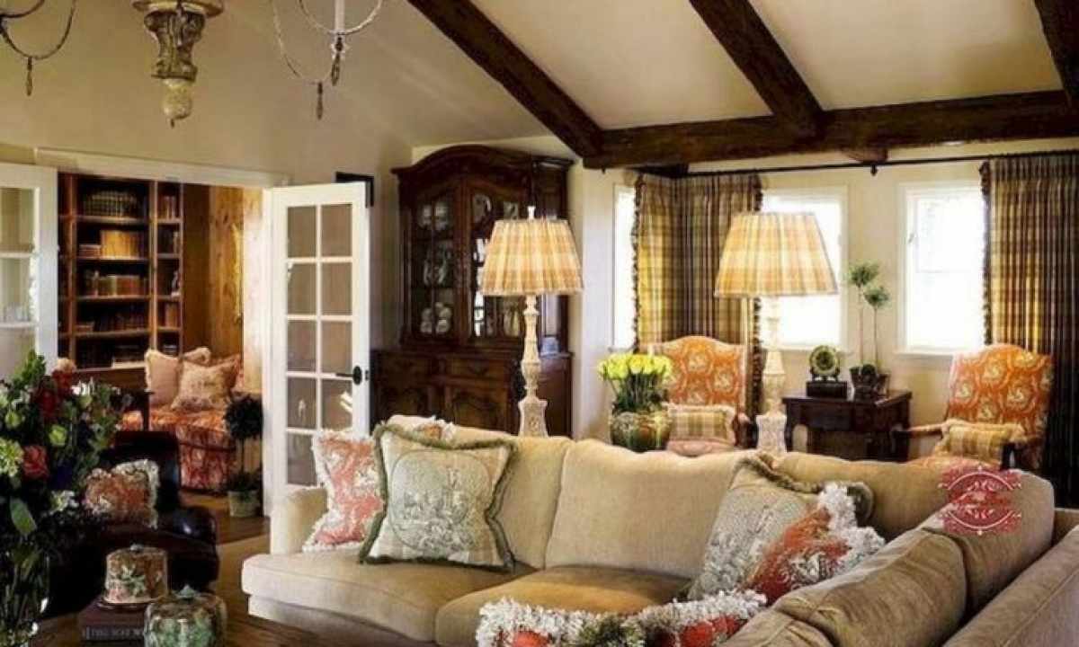 How to decorate country house