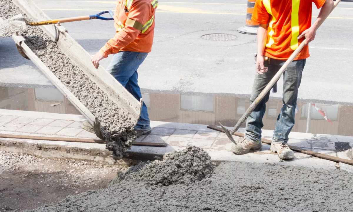 How to concrete site