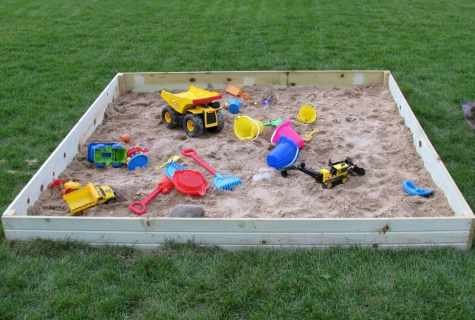 How to make sandbox at the dacha