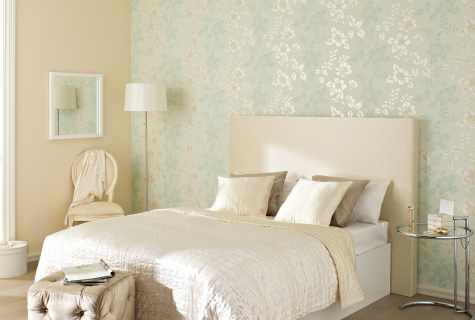 How to choose wall-paper on flizelinovy basis for the bedroom