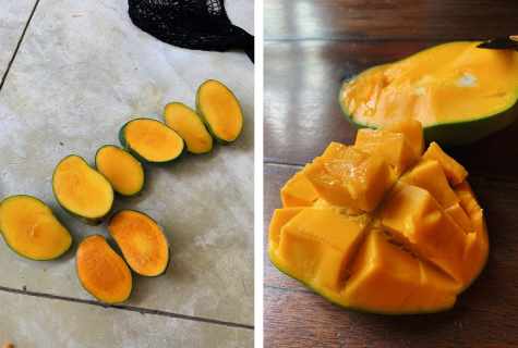 How to put mango stone