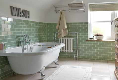 How to choose tile for the small bathroom
