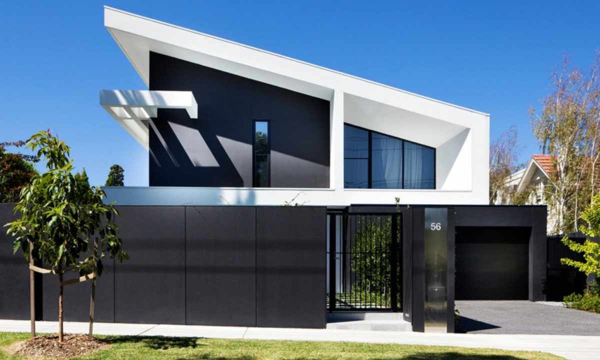 How to issue house facade