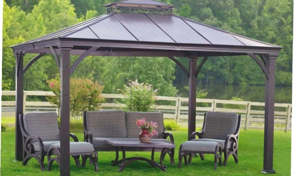 The closed gazebos: overview of styles