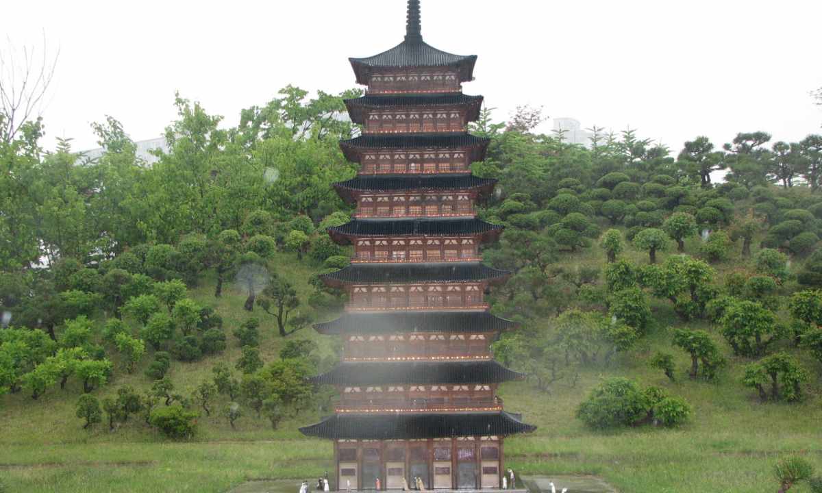 How to construct pagoda