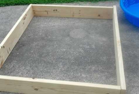 How to make wooden sandbox