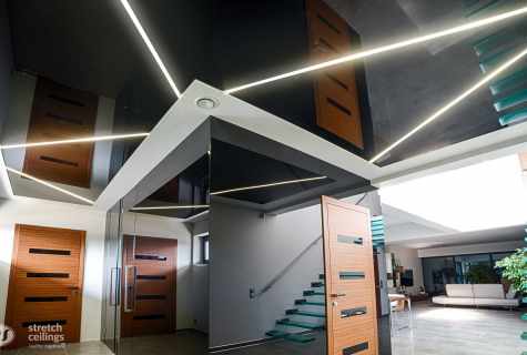 Options of stretch ceilings