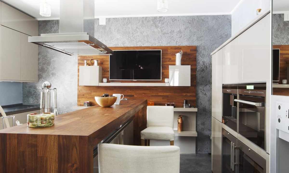 How to build in the TV in kitchen