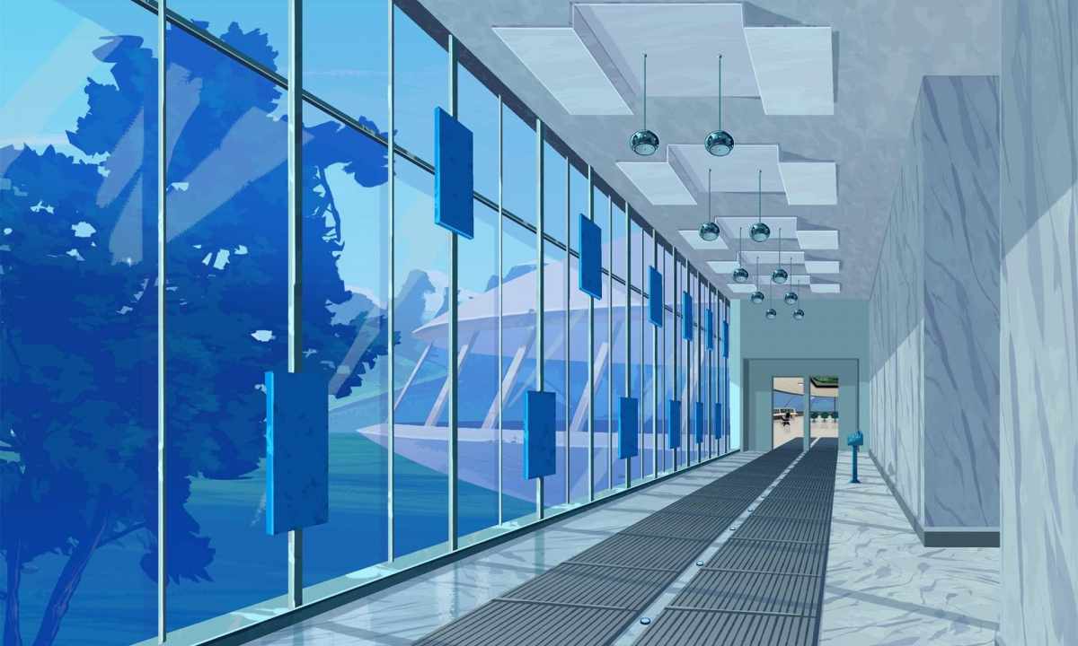 How visually to expand corridor