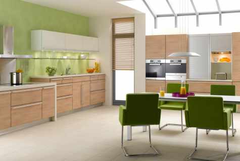 We choose wall-paper for future kitchen