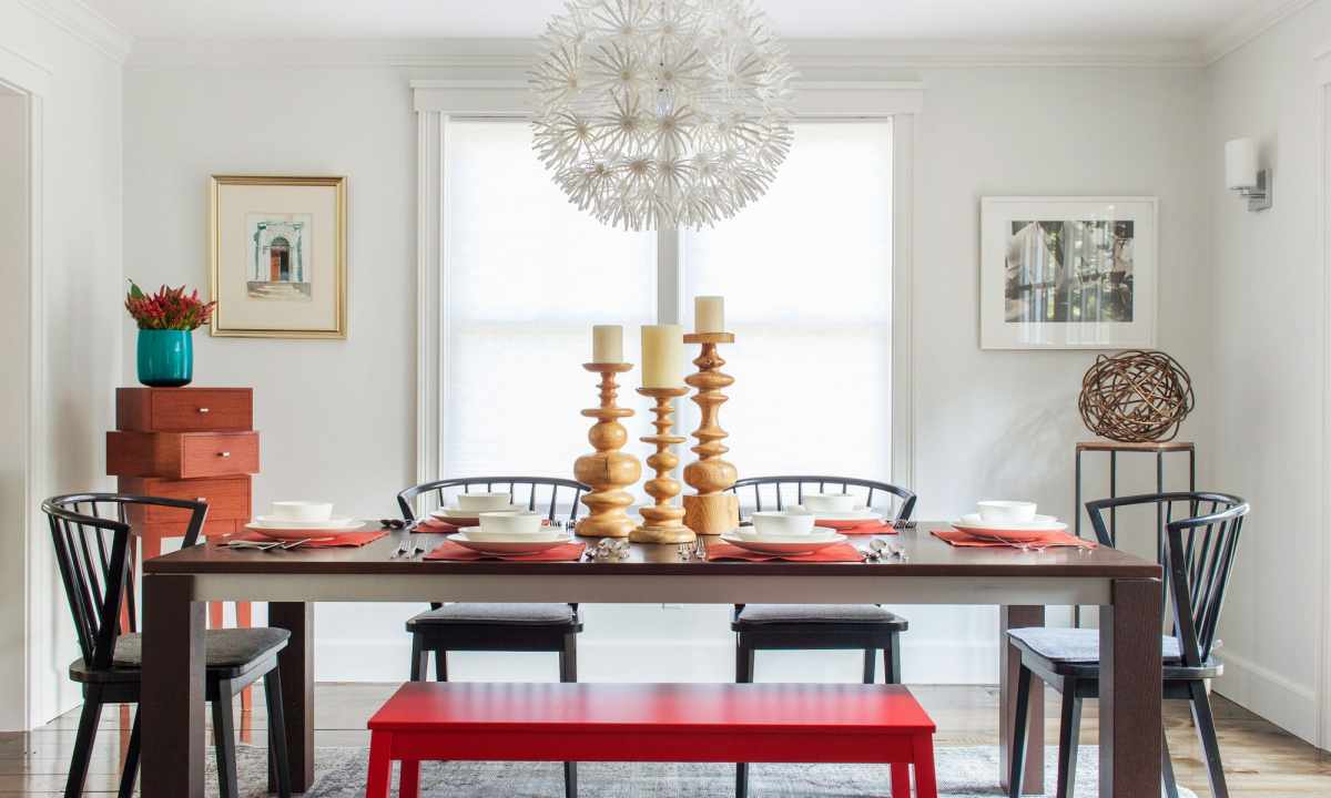How to equip the dining room