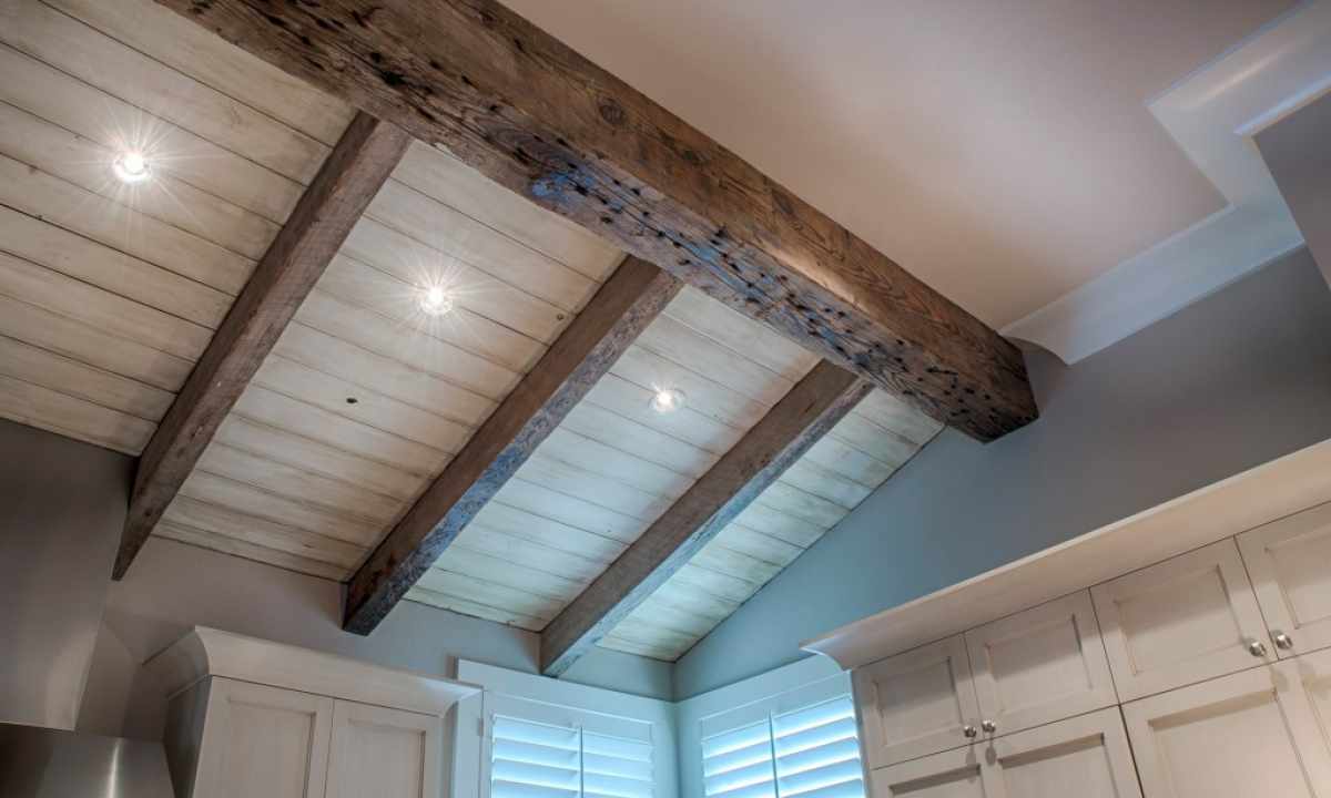 How to close beam on ceiling