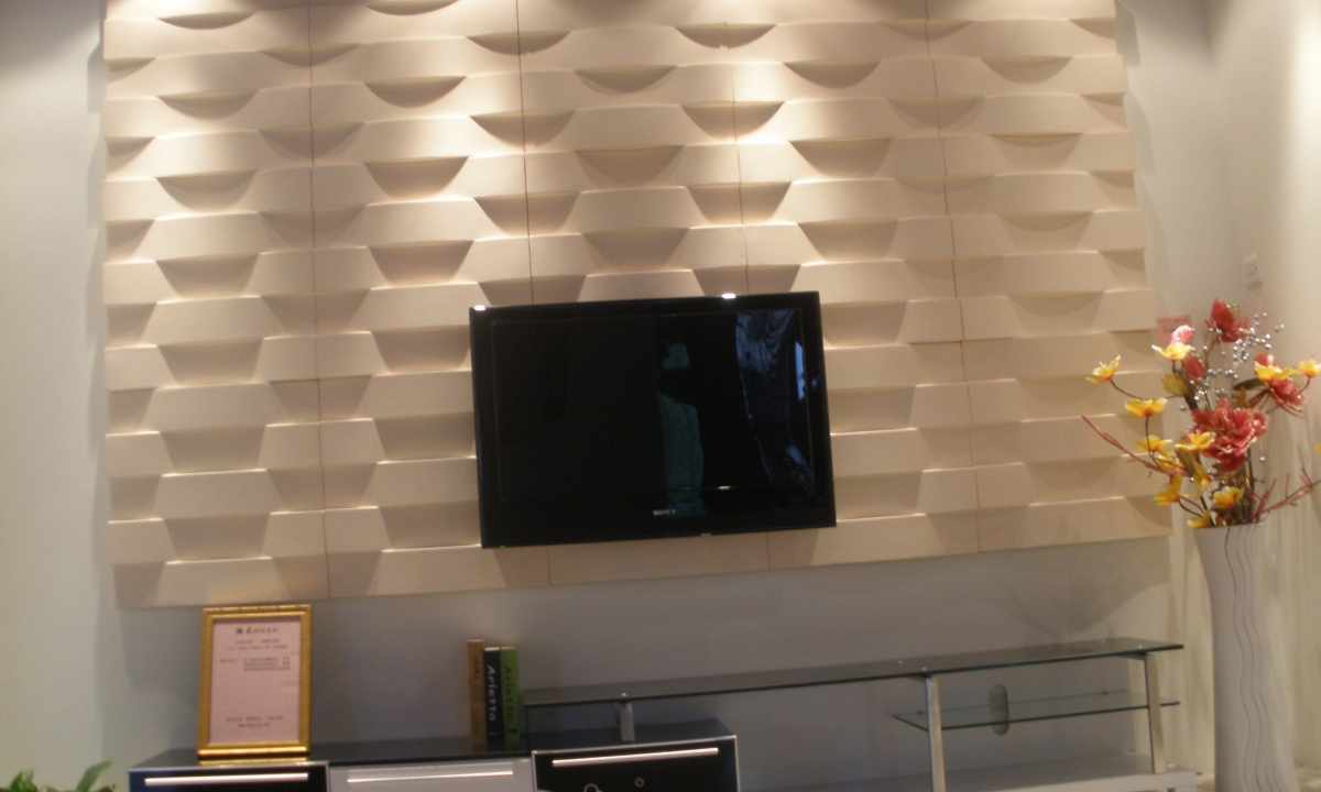 Decorative glass panels for walls