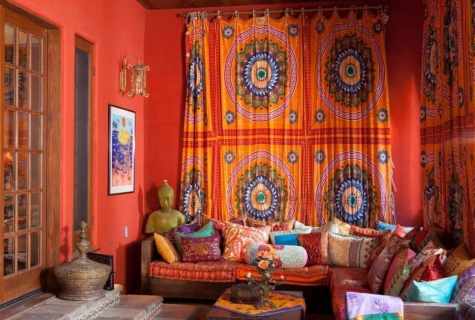 The Indian style in interior