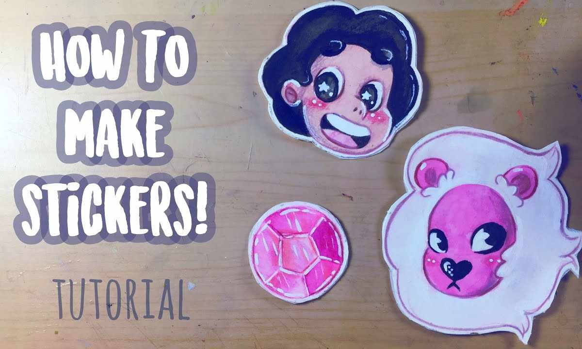How to make vinyl stickers with own hands