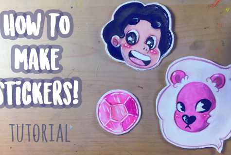How to make vinyl stickers with own hands