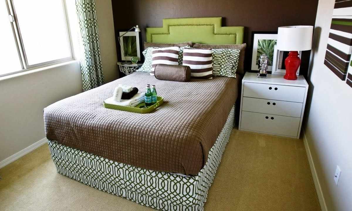 How to arrange bed
