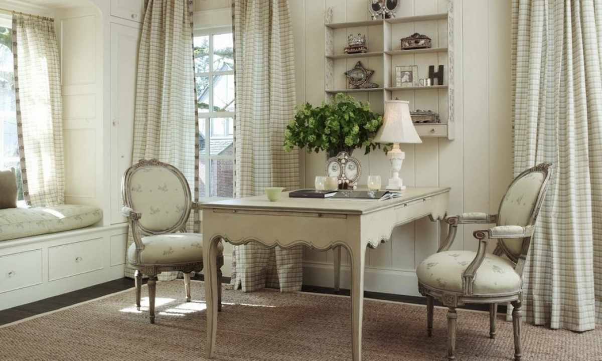 The French curtains - classics and chic