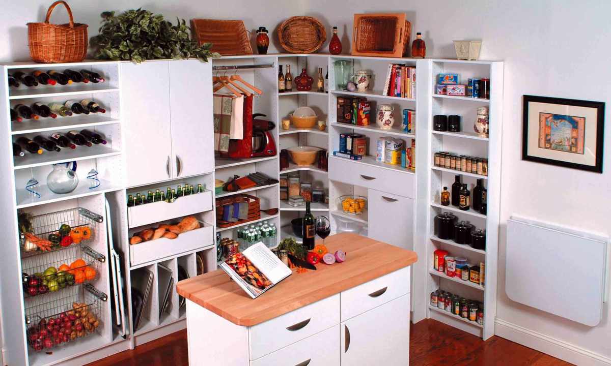 How to organize space in kitchen