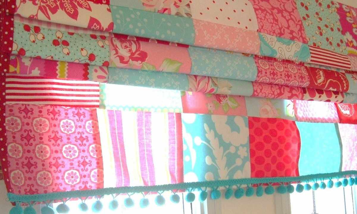 How to make the Japanese curtains with own hands