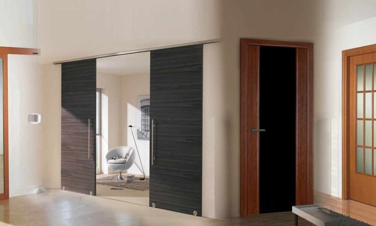 Types of mirror interroom doors