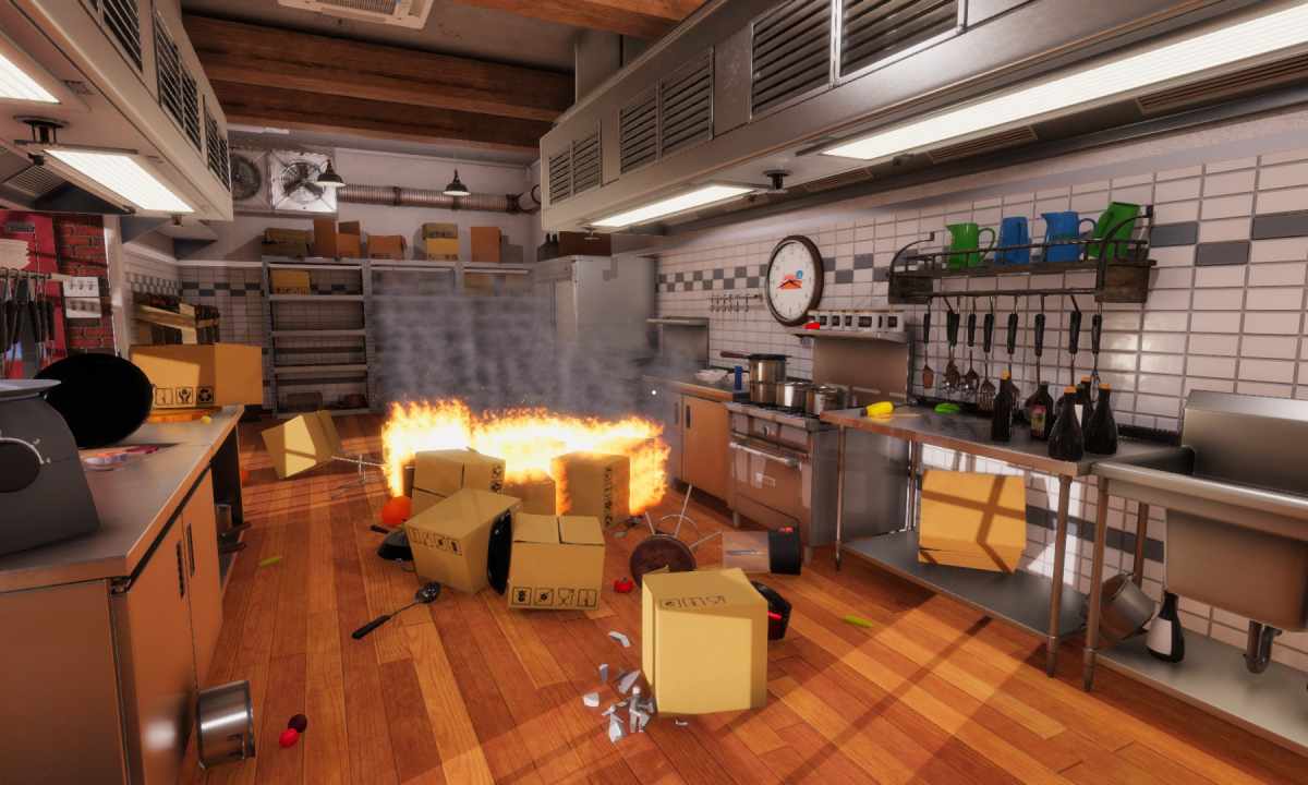 How to simulate kitchen