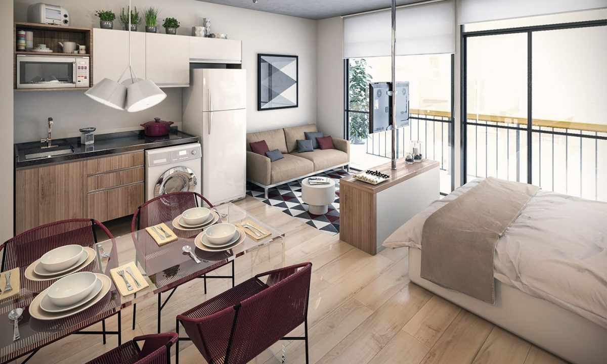 Advantages and shortcomings of the studio apartment