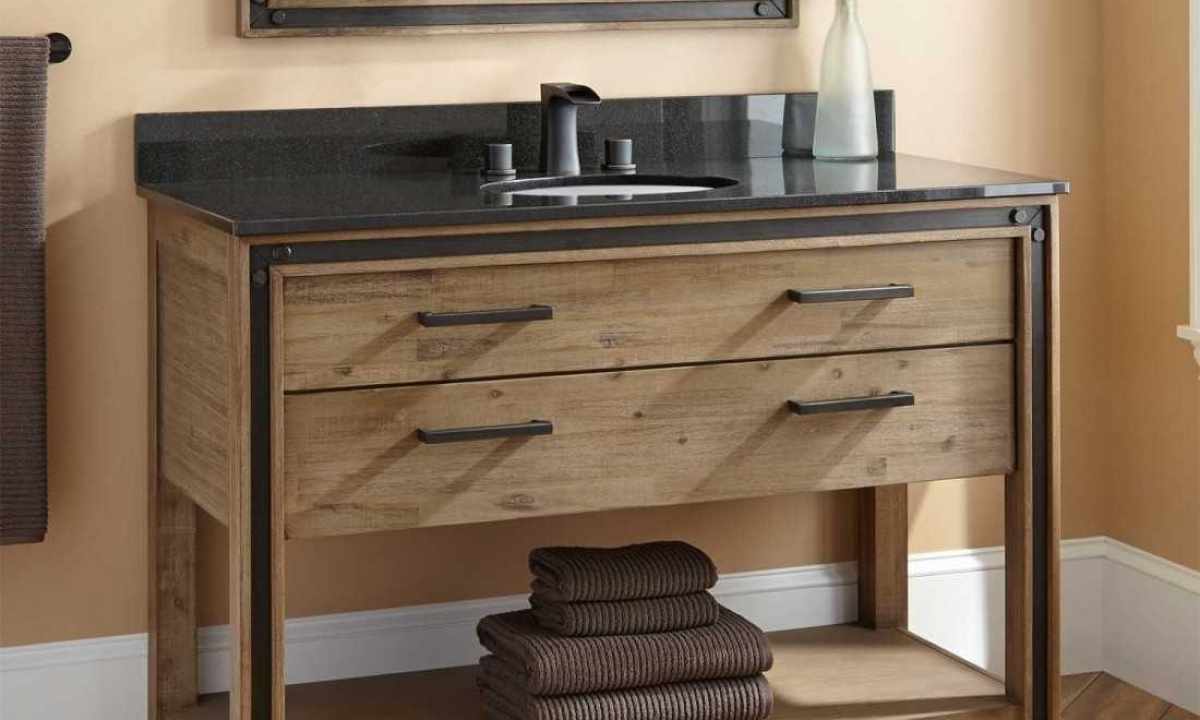 How to pick up bathroom furniture
