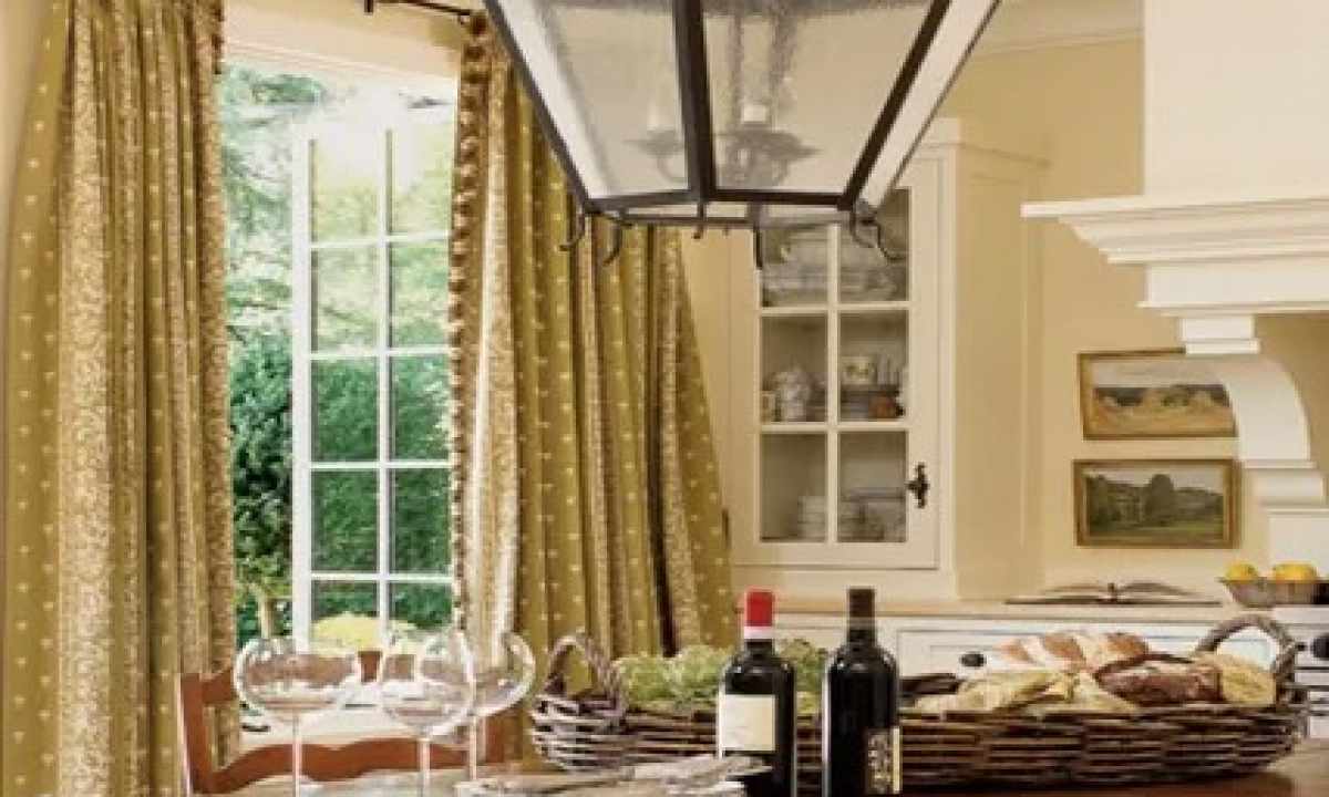 How to make the French curtains