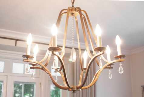 How to decorate chandelier