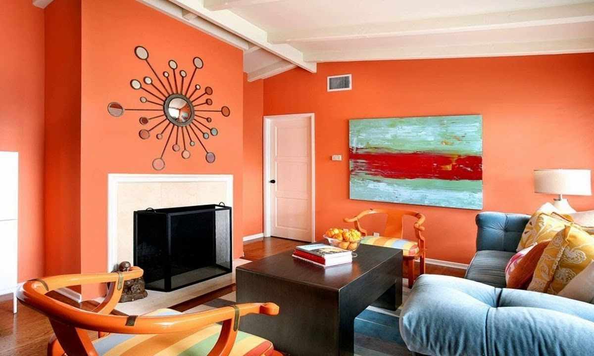 How to pick up color of wall-paper to the room