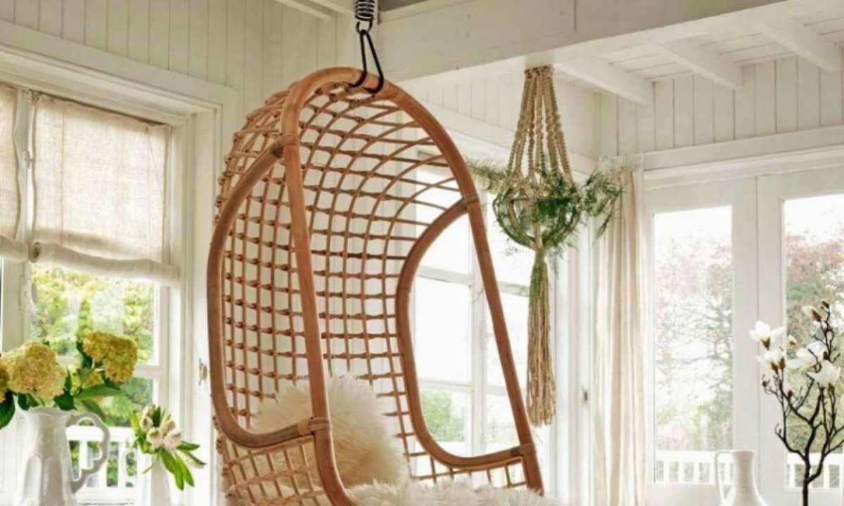 How to make suspended chair with own hands