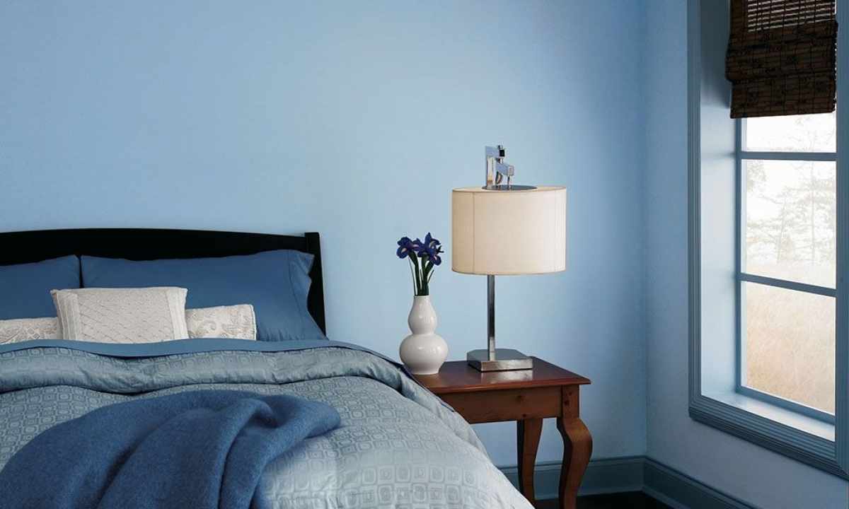 Influence of color of the bedroom on private life