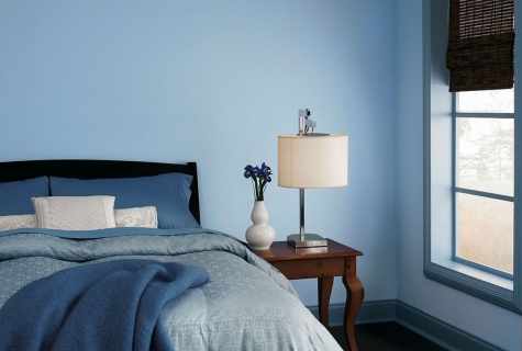 Influence of color of the bedroom on private life