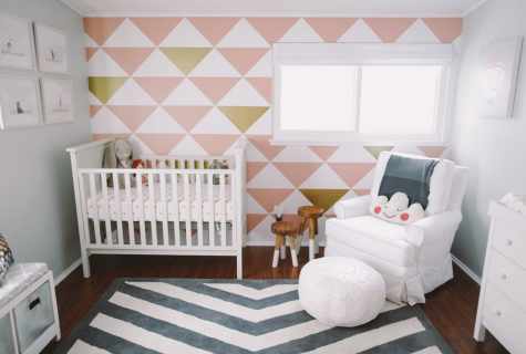 How to make design of walls in the nursery