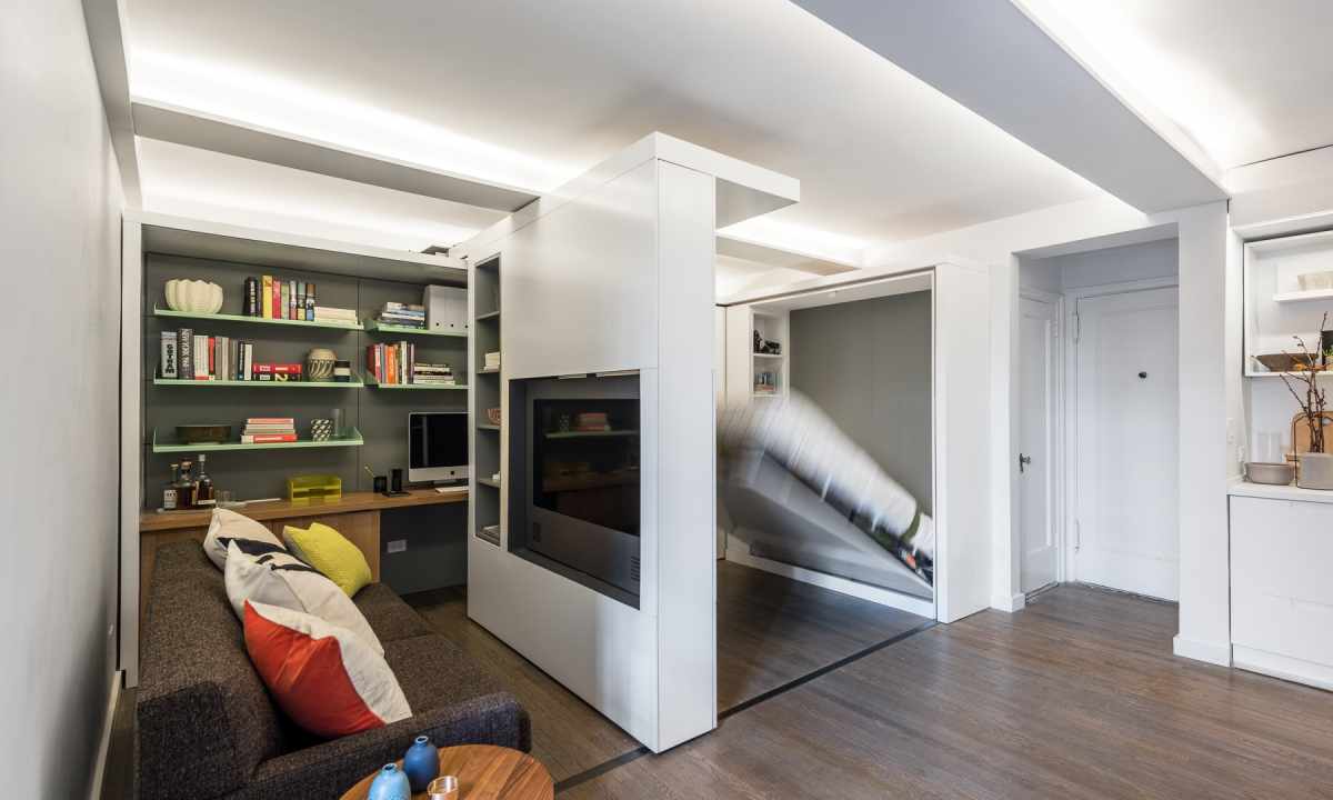 How visually to increase the small apartment