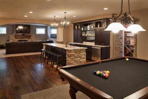 The interesting ideas for use of the basement