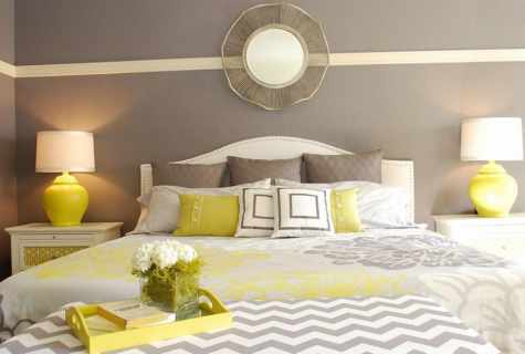 How to issue the bedroom in yellow color