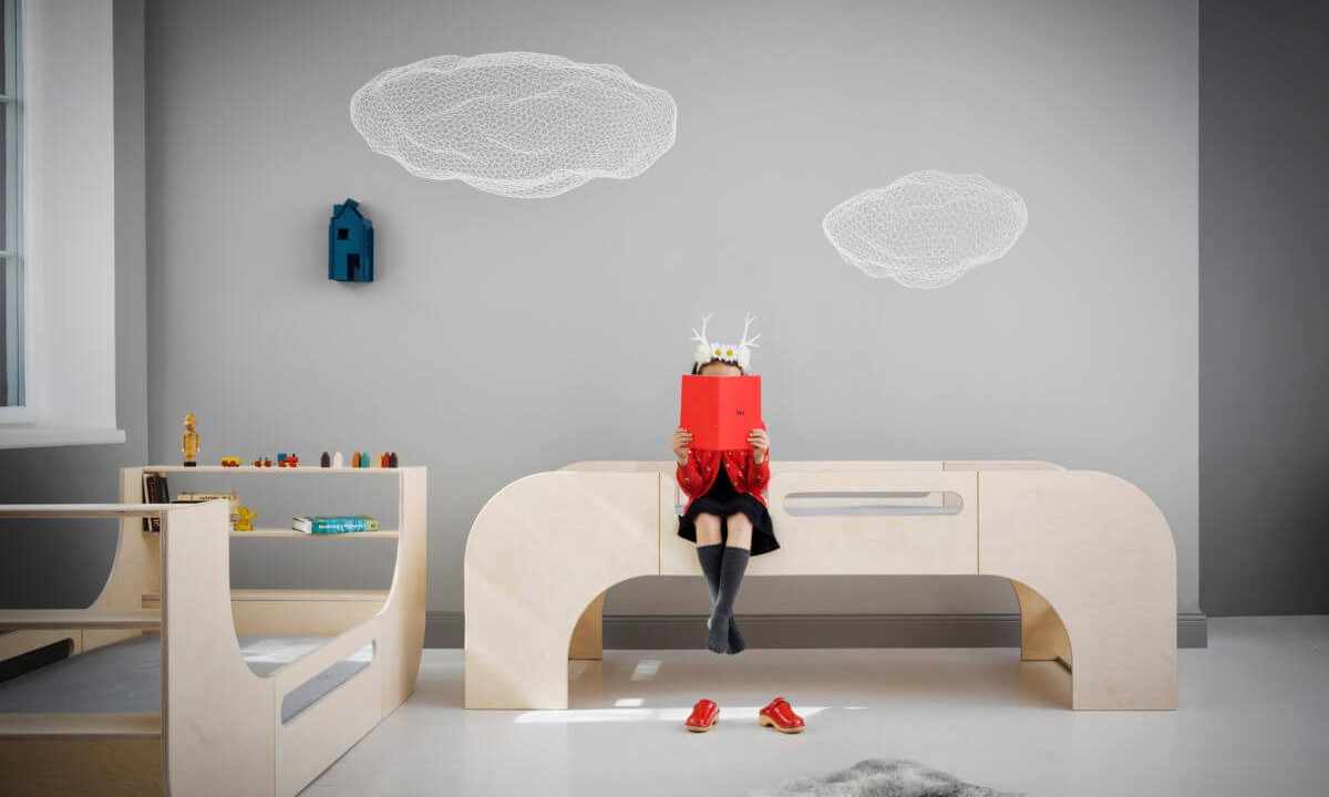 Design of the children's room - designate stereotypes: we dream and experiment