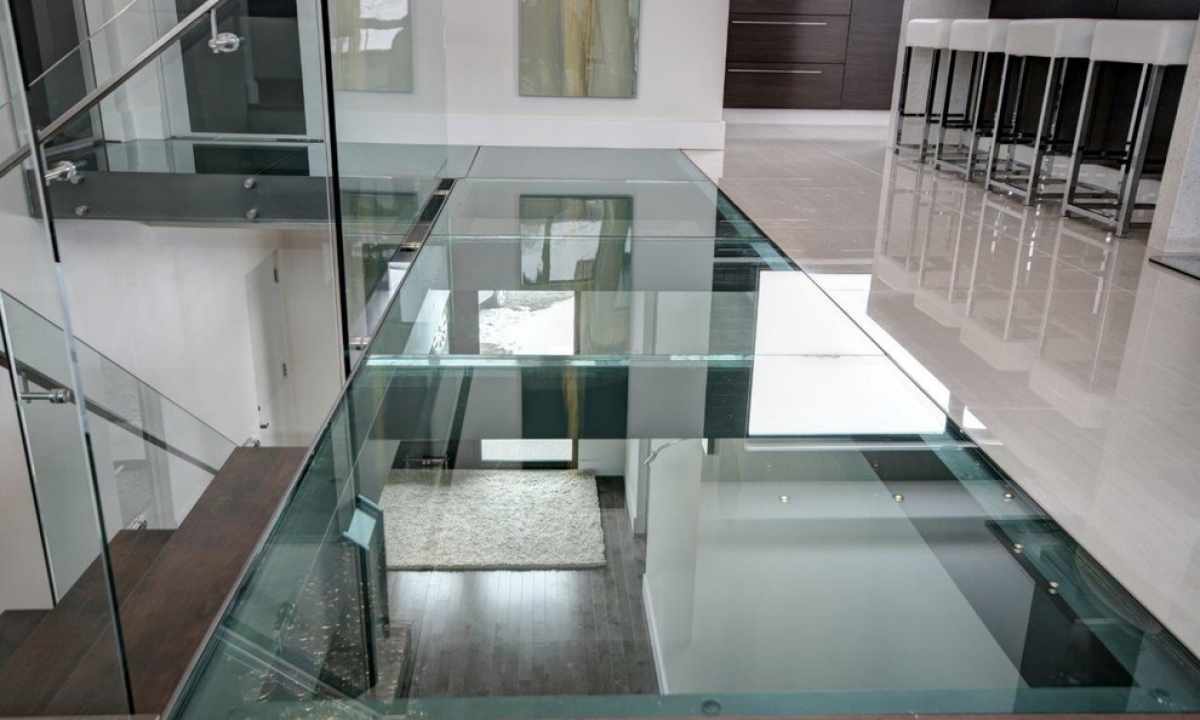 How to make glass floor