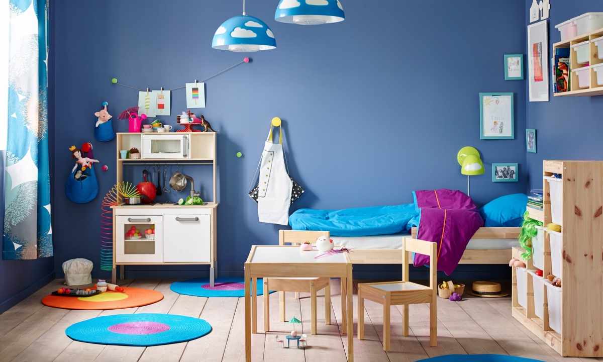 How to arrange the children's room