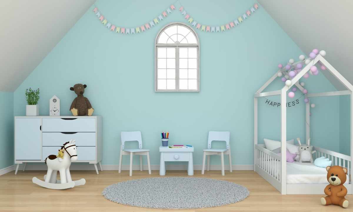 How to draw and design the children's room