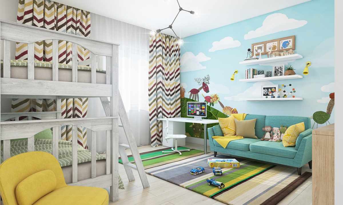 How to execute decor of walls in the children's room