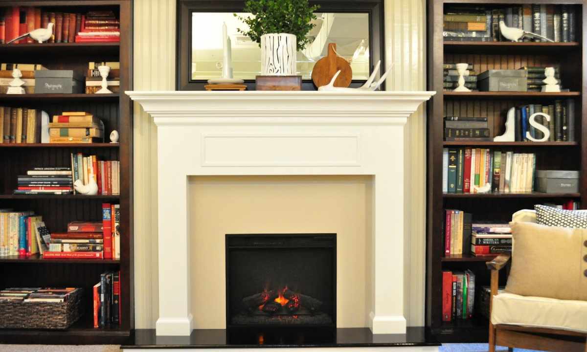 How to issue false-fireplace